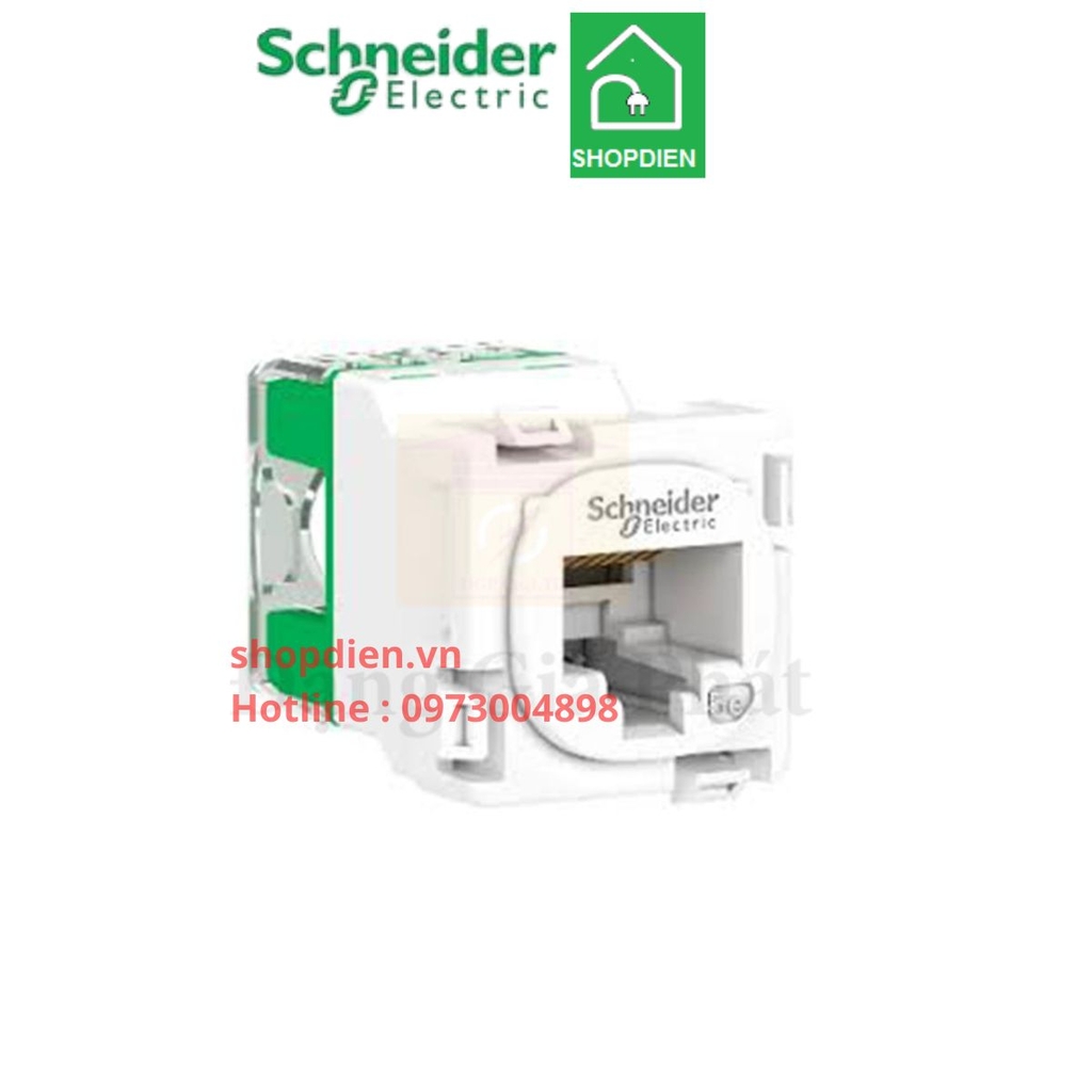 Ổ cắm mạng lan cat5e S-classic Schneider VDIB17355UWE