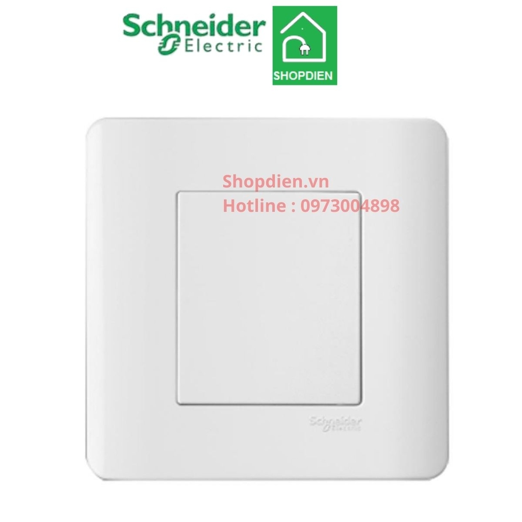 Mặt che trơn Schneider ZENCELO E8430X_G19 màu trắng