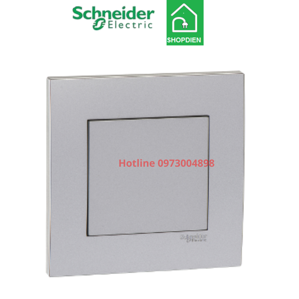 Mặt che trơn Schneider Vivace KB30_AS_G19 Màu xám bạc