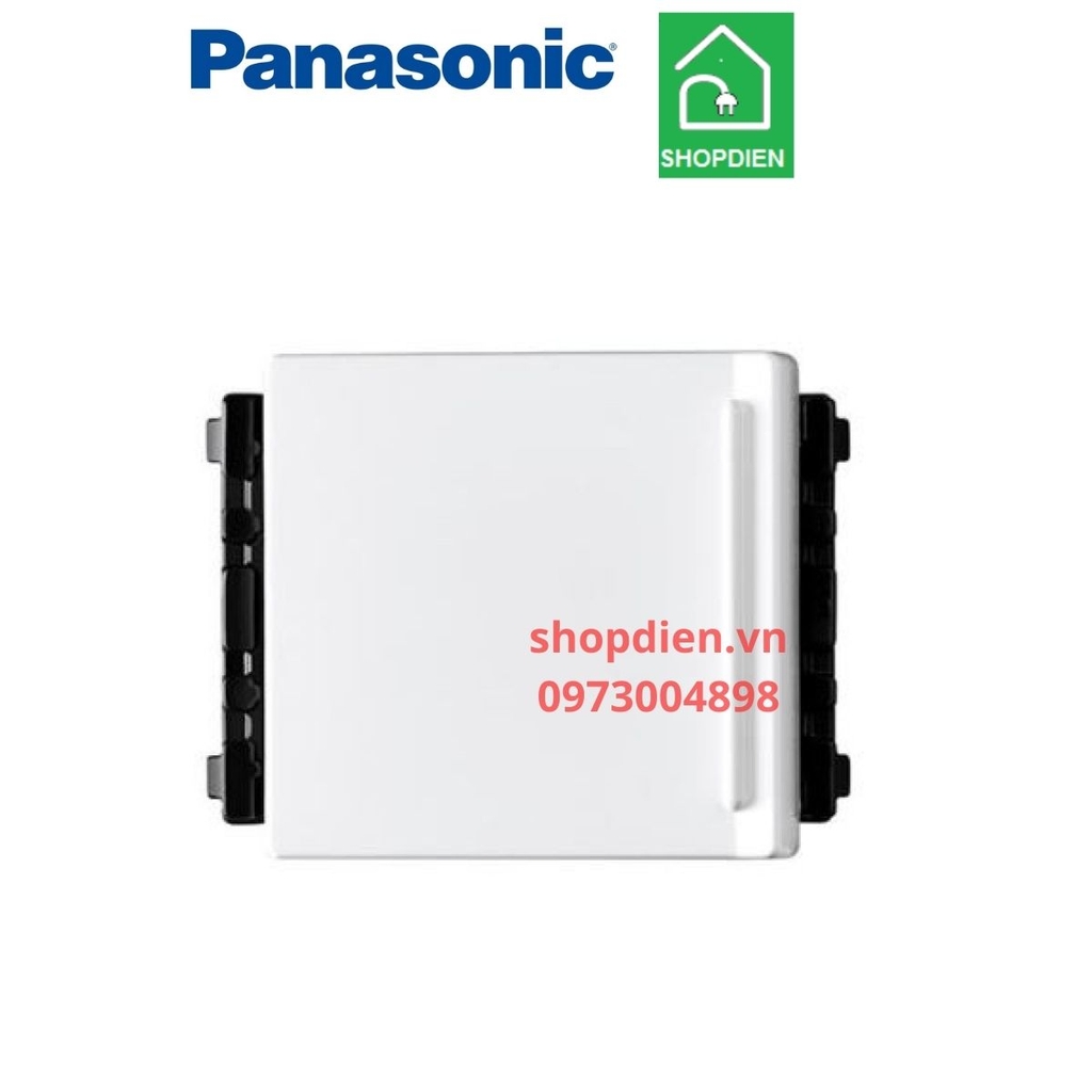 Công tắc đơn 1 chiều Panasonic Halumie WEVH5521K / WEVH5521-7K size M màu trắng