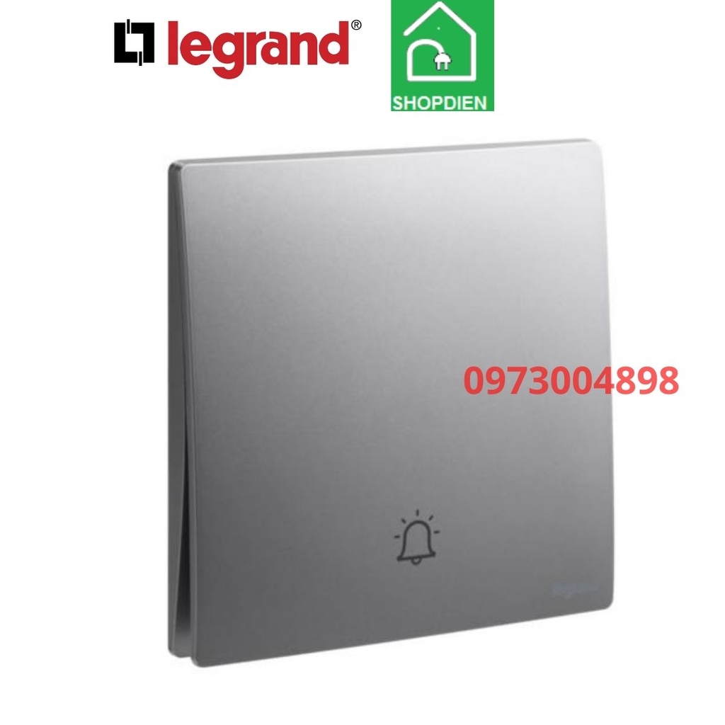 281040DS Legrand Công tắc chuông Mallia Senses màu ghi xám