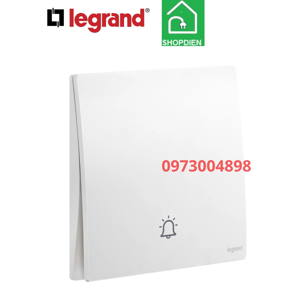 281040MW Legrand Công tắc chuông cửa Mallia Senses màu trắng