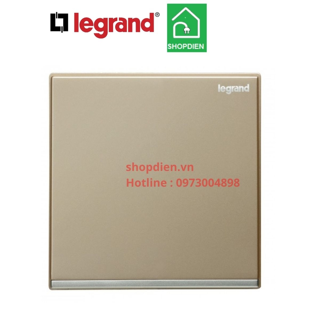 282401-C2 Legrand Galion Công tắc đơn 2 chiều màu vàng Champagne