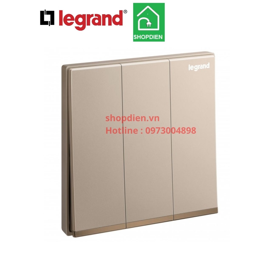 282405-C1 Legrand Công Galion tắc ba 2 chiều màu Rose Gold