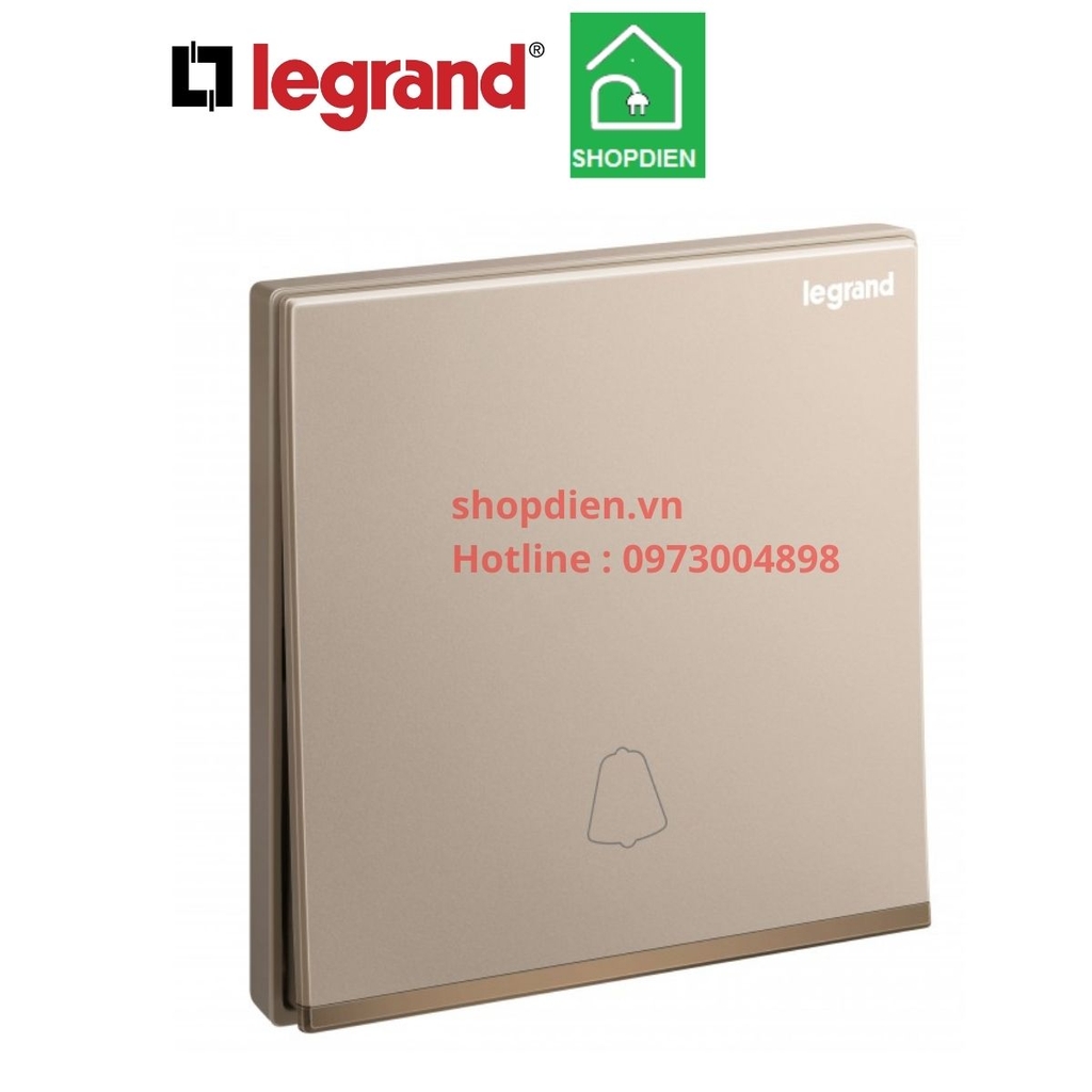 282411-C1 Legrand Galion Nút nhấn chuông màu Rose Gold