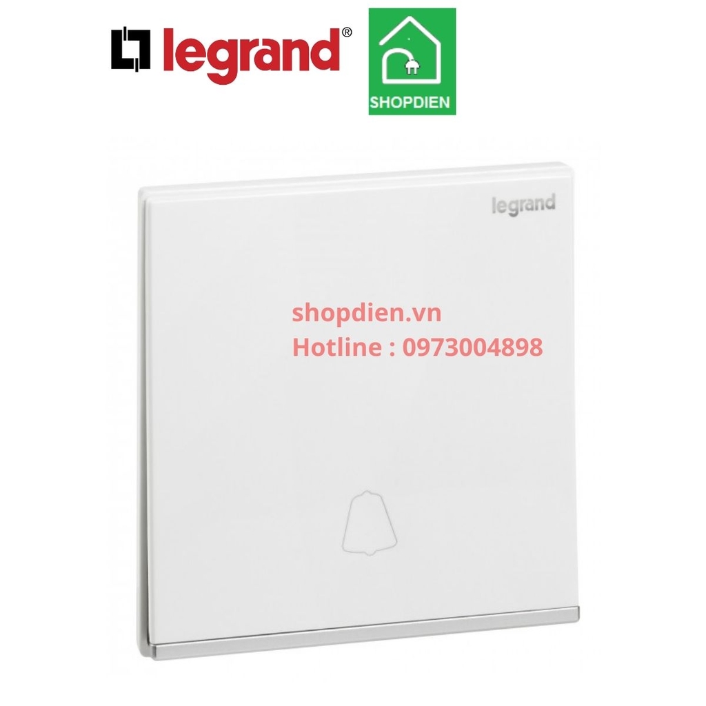 282411 Legrand Galion Nút nhấn chuông màu trắng