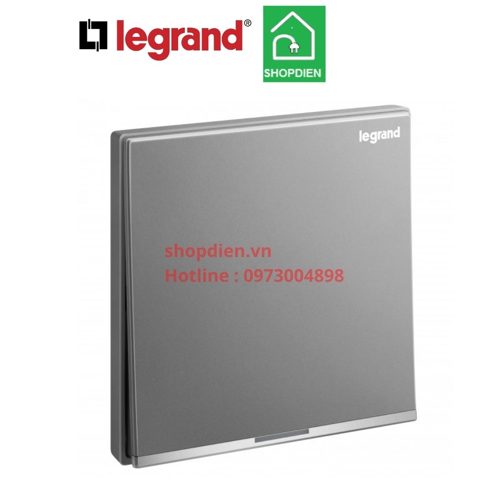 282412-C3 Legrand Galion Công tắc đảo chiều 20A màu xám bạc Dark Silver