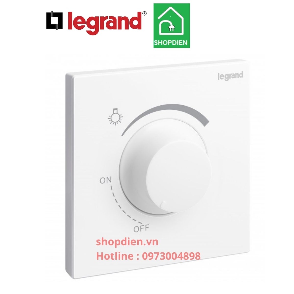 282420 Legrand Galion Chiết áp đèn Dimmer 500W màu trắng
