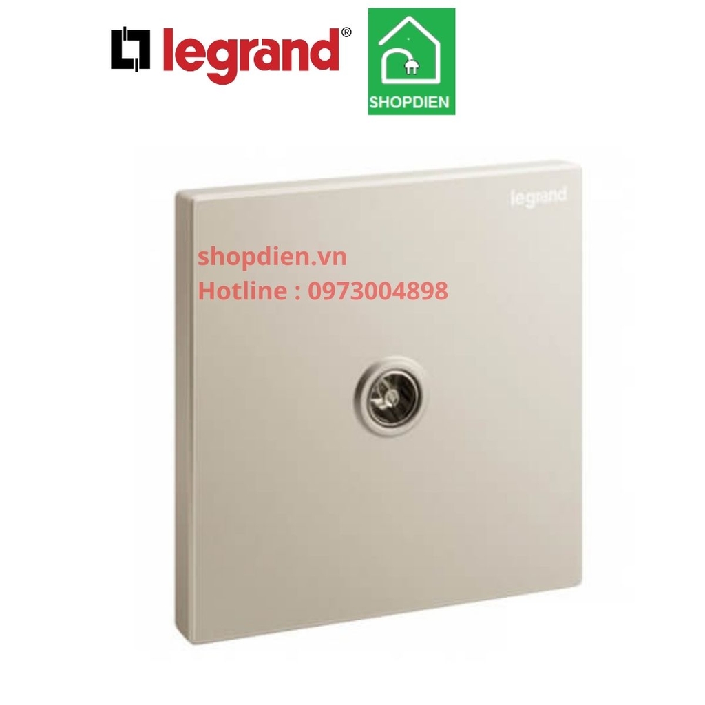 282449-C2 Legrand Galion Ổ cắm Tivi màu vàng Champagne