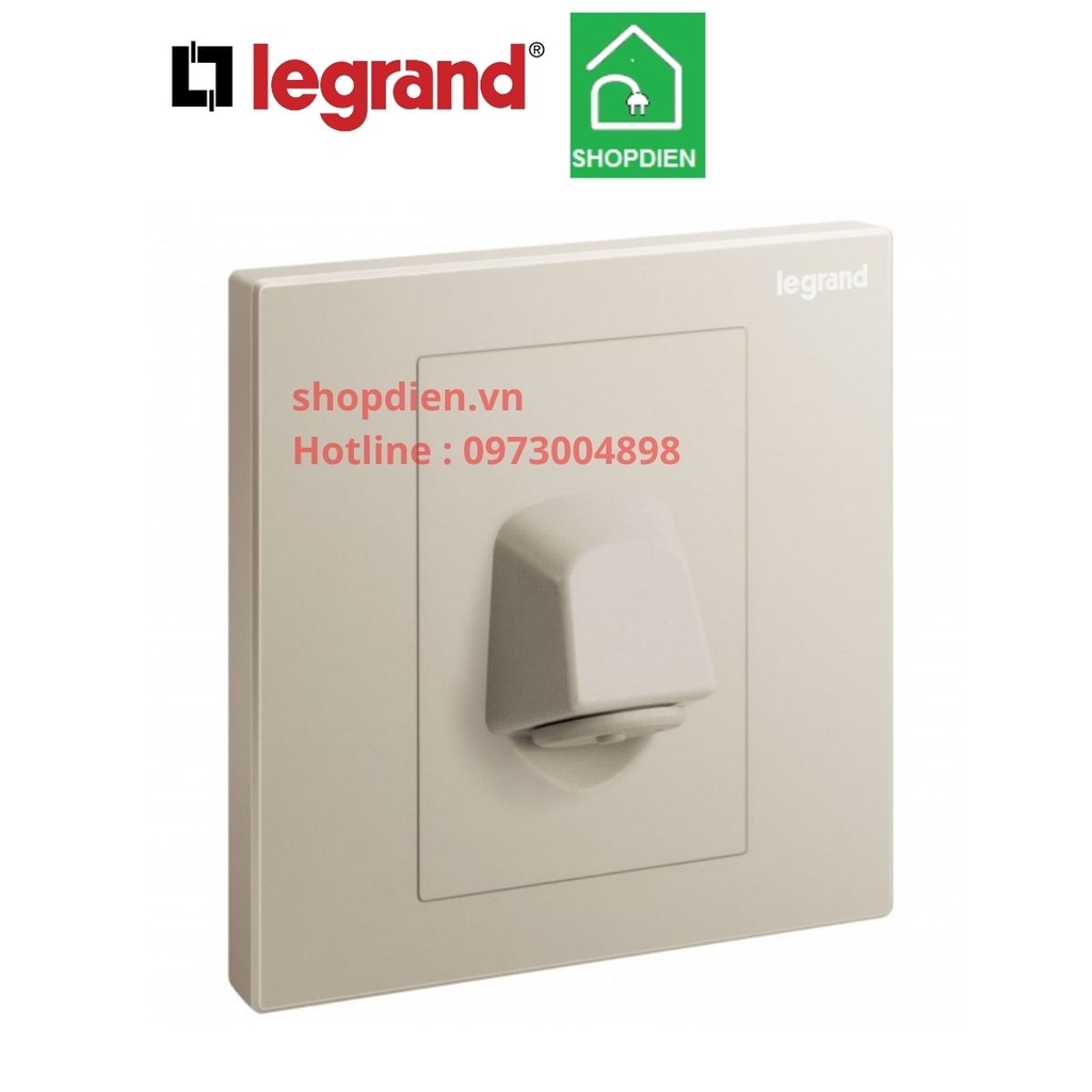 282452-C2 Legrand Galion Lỗ ra cáp Cable Outlet màu vàng Champagne