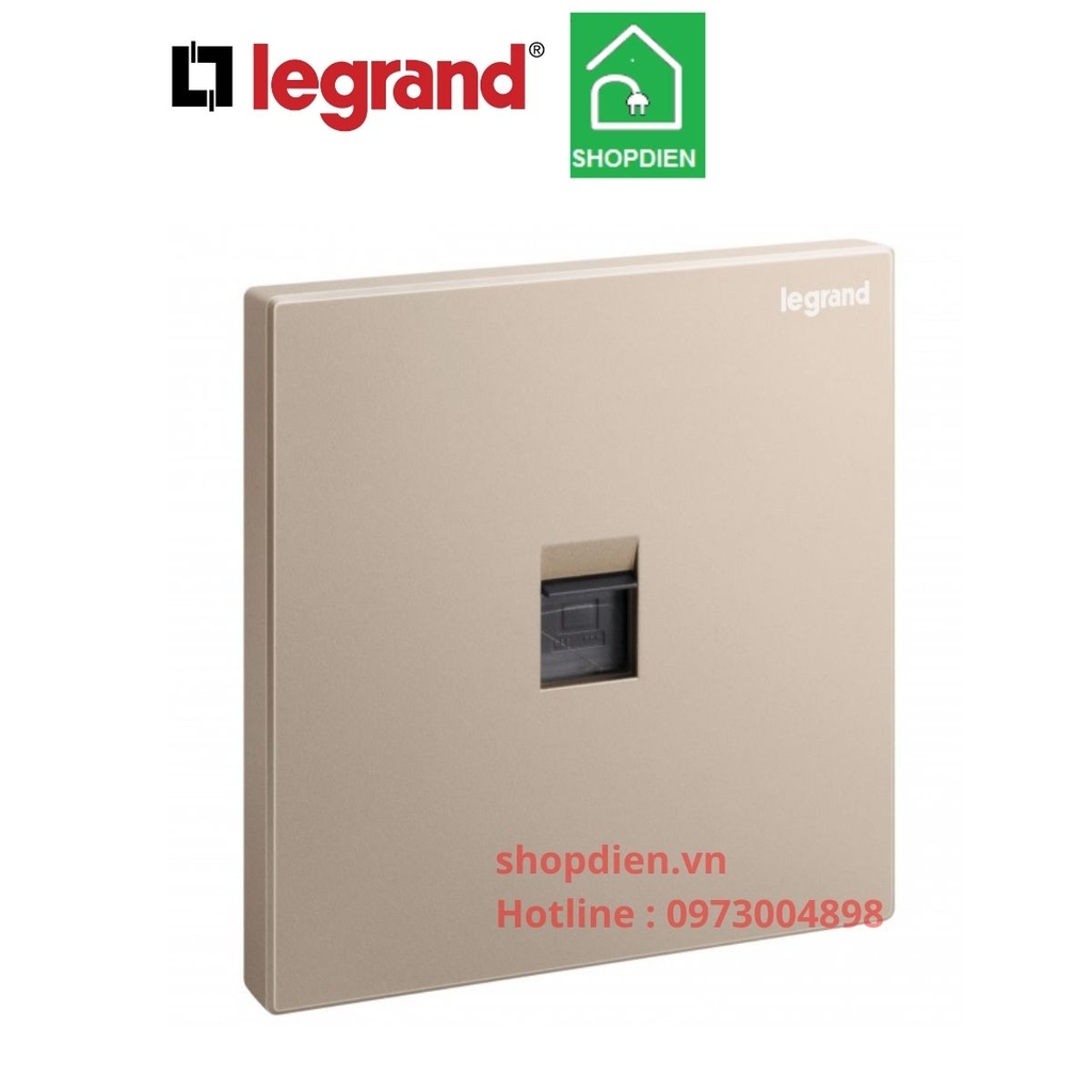 282461-C1 Legrand Galion Ổ cắm mạng RJ45 Cat6 màu Rose Gold