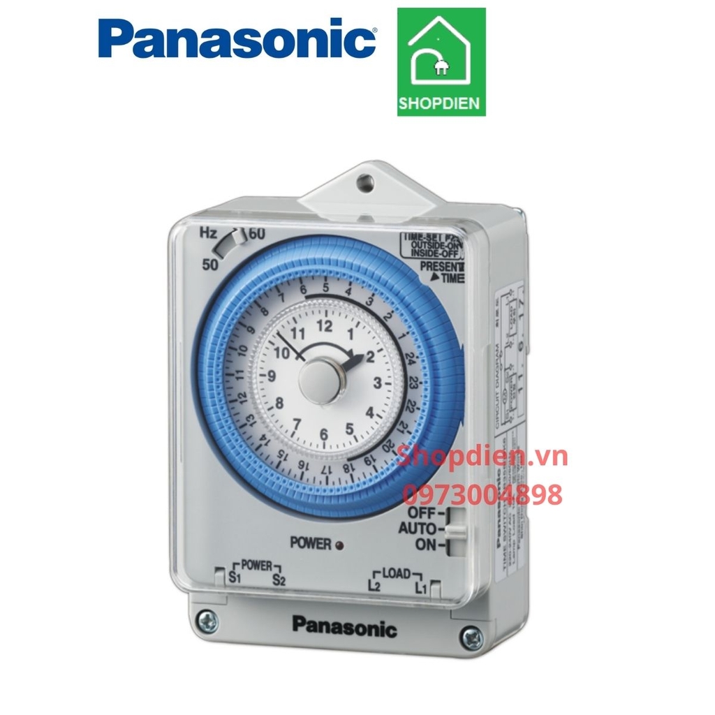 Công tắc đồng hồ 96 chế độ timer switch Panasonic TB35809NE5