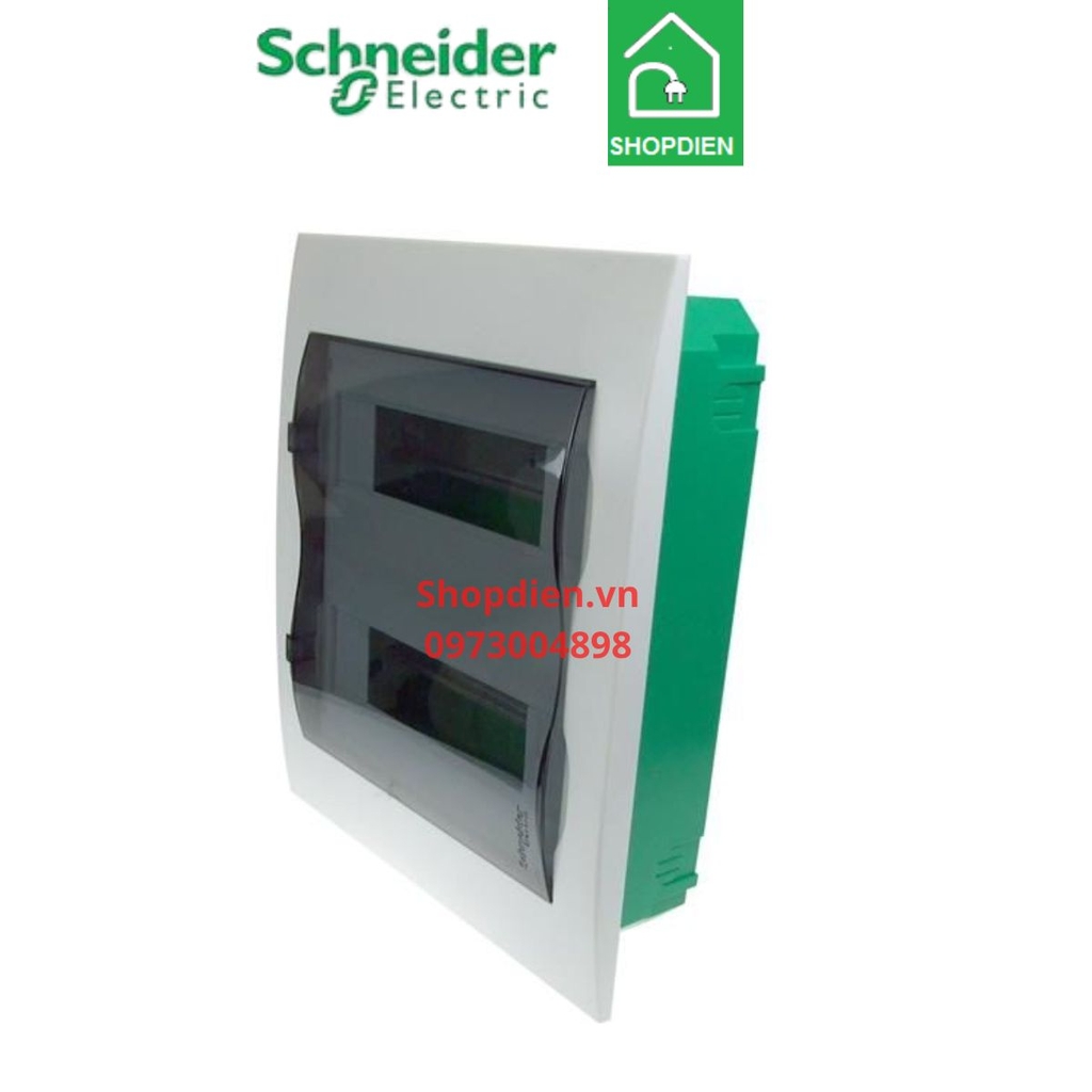 Tủ điện âm tường 18/24 module Schneider E9 EZ9E212S2F
