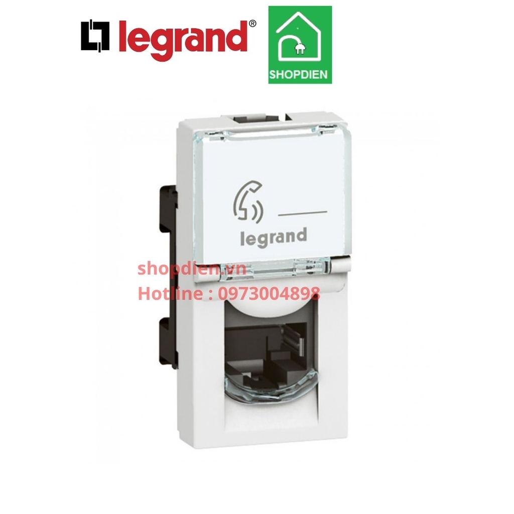 Ổ cắm điện thoại RJ11 Legrand Arteor 572300 Telephone Socket