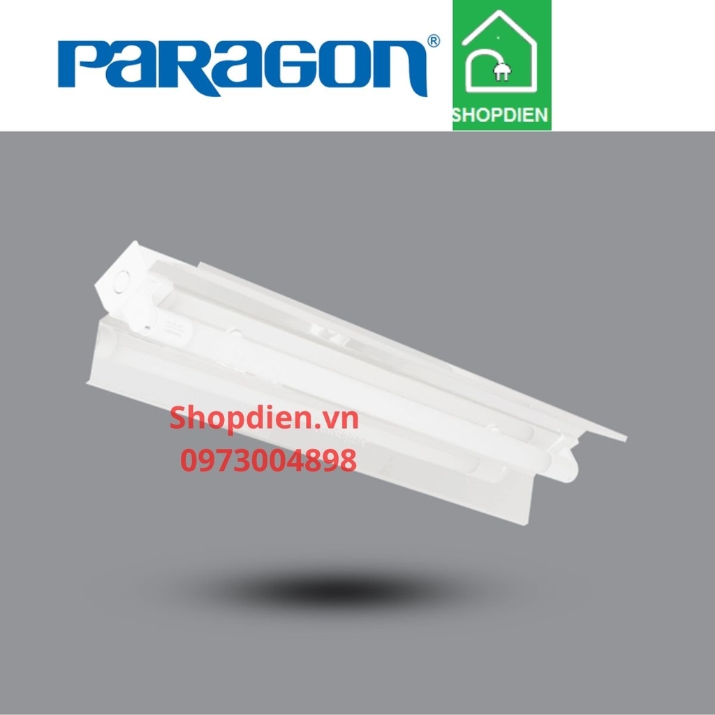 Bộ đèn LED có vòm phản quang sơn tĩnh điện đơn 60CM 1x10W Paragon-PIFE118L10