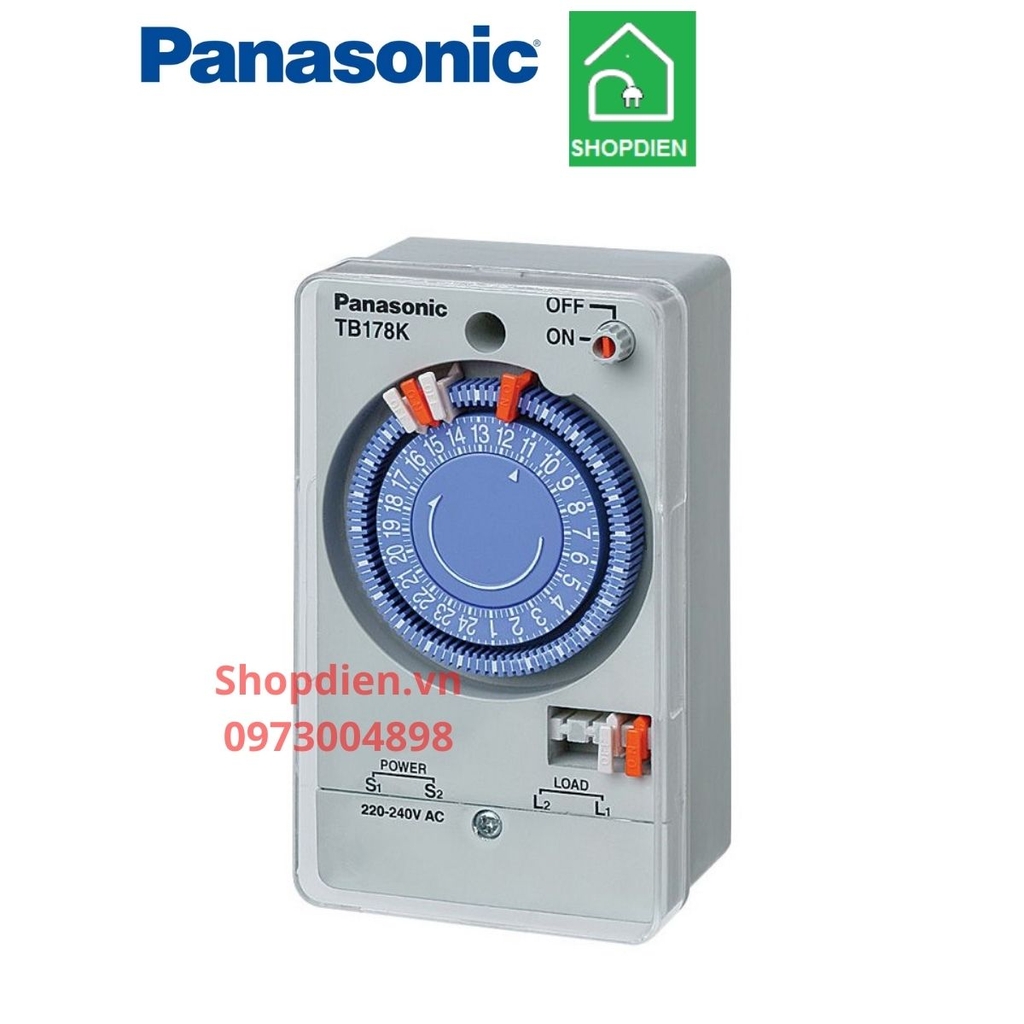 Công tắc đồng hồ 6 chế độ timer switch Panasonic TB178