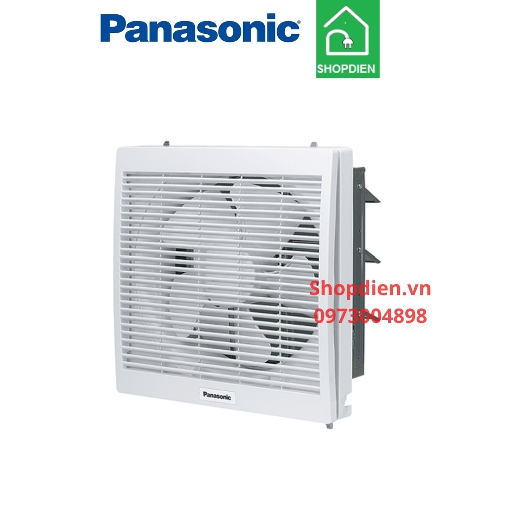 Quạt hút gắn tường 2 chiều Panasonic FV-25RL7 có màng che lỗ tường 30x30mm