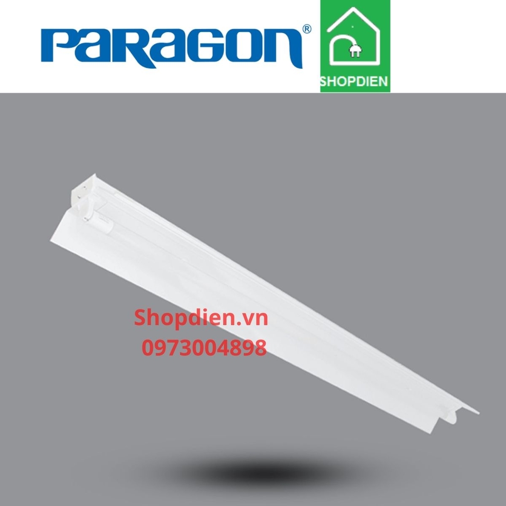 Bộ đèn LED có vòm phản quang sơn tĩnh điện đơn  1.2M 1x20W Paragon-PIFE136L18
