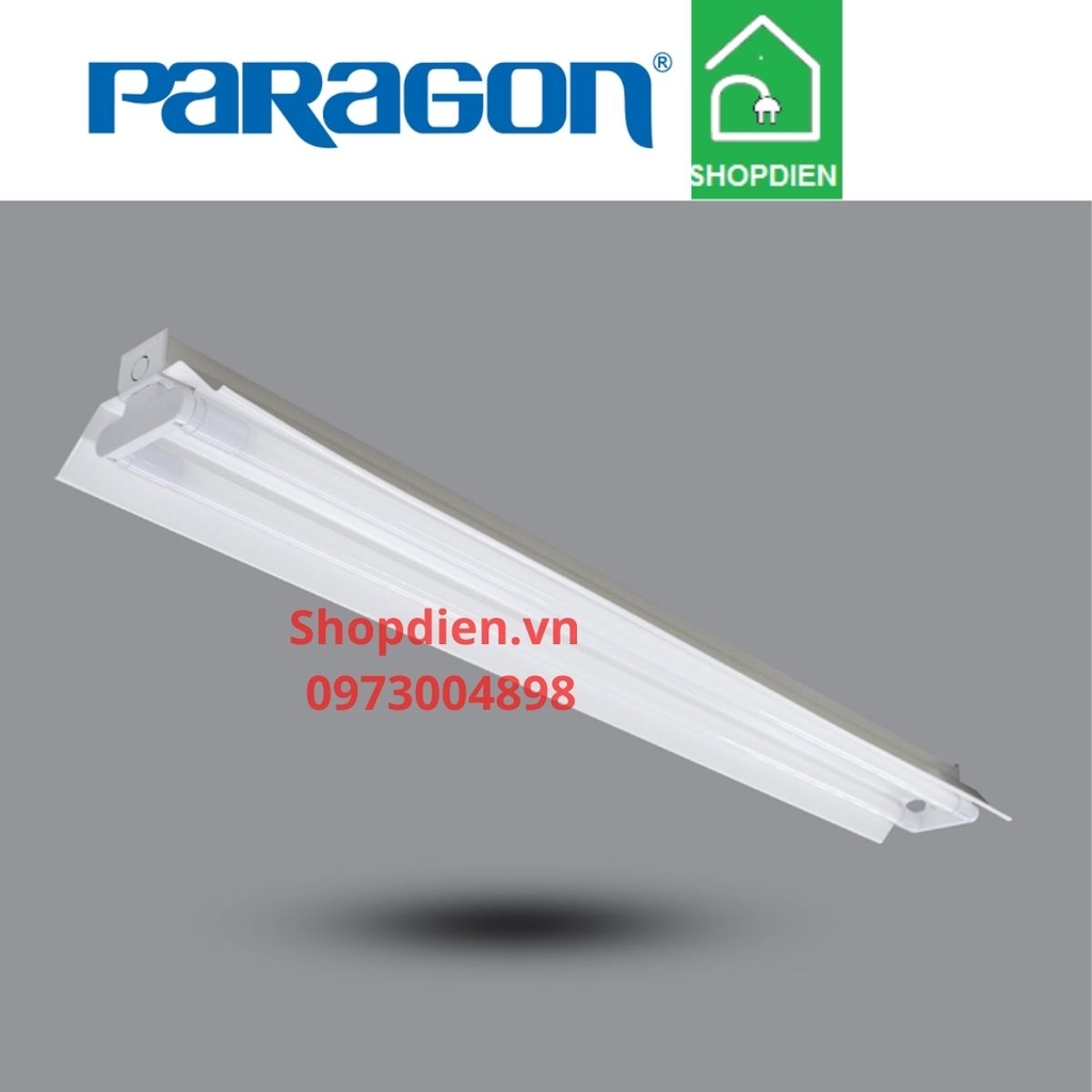 Bộ đèn LED có vòm phản quang sơn tĩnh điện đôi 1.2M 2x20W Paragon-PIFE236L36