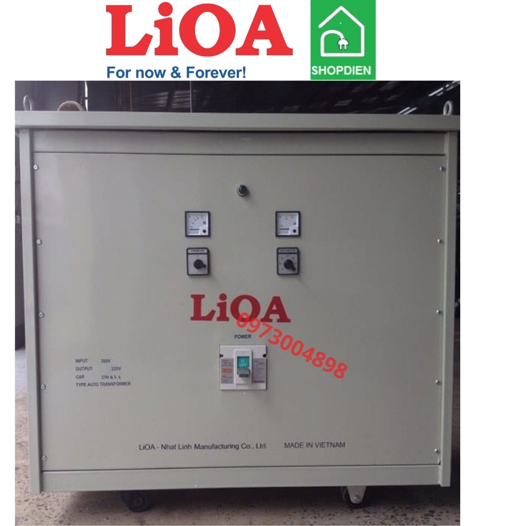 3K562M2YH5YT LIOA Biến áp đổi nguồn 3 pha 560KVA tự ngẫu