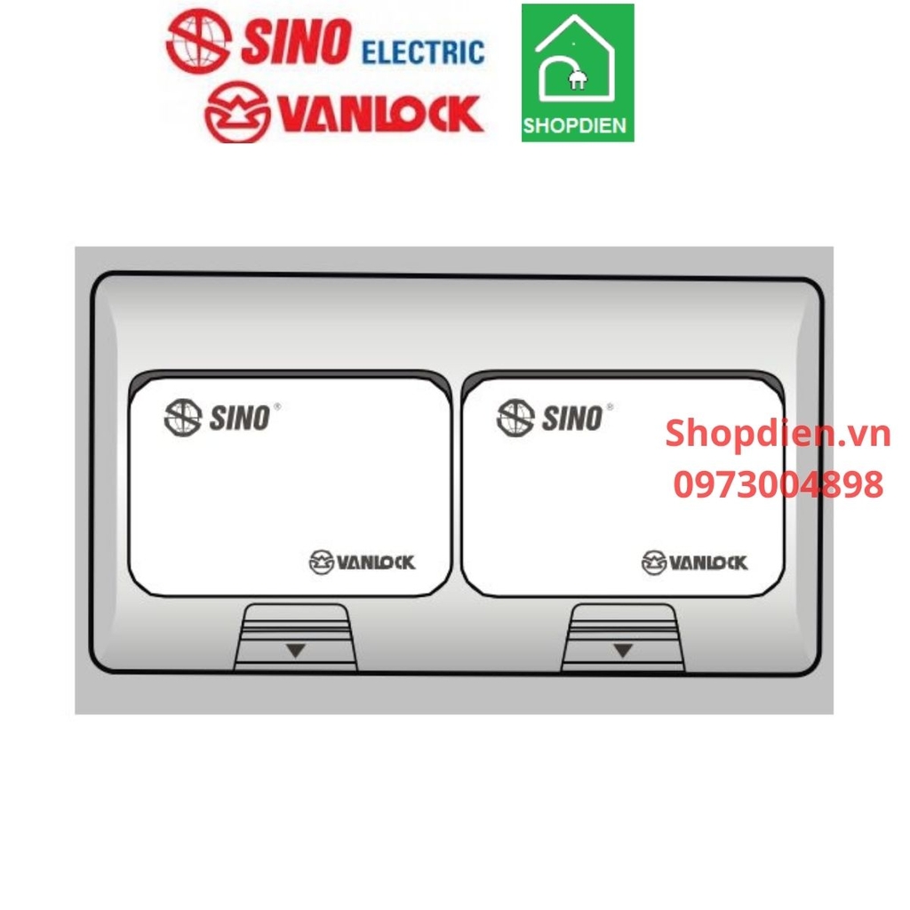 402/DO/A SINO Ổ cắm âm sàn đôi màu vàng đồng Floor socket pop up
