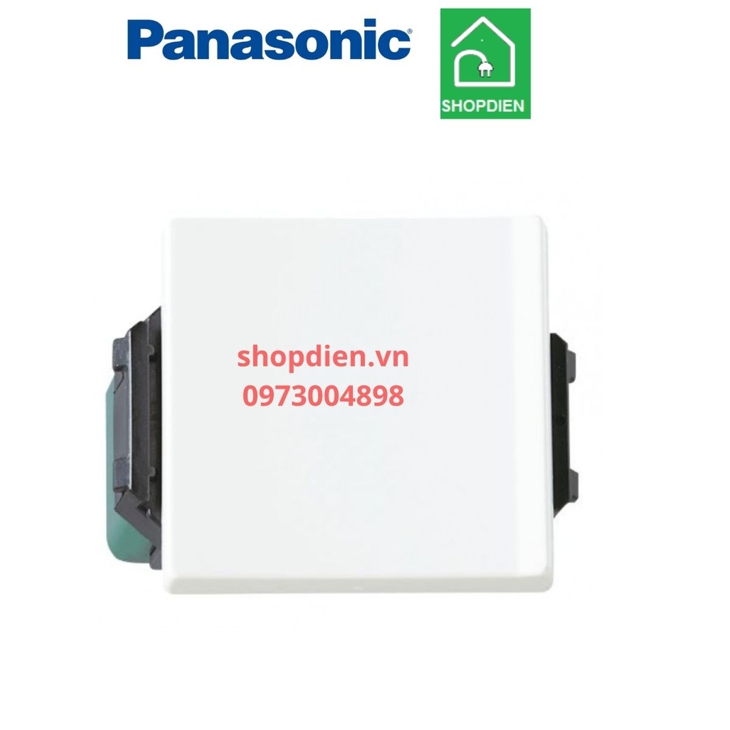 Công tắc đơn 1 chiều ( 1 way switch ) / Công tắc B loại trung màu trắng 16AX Halumine Panasonic - WEVH5521