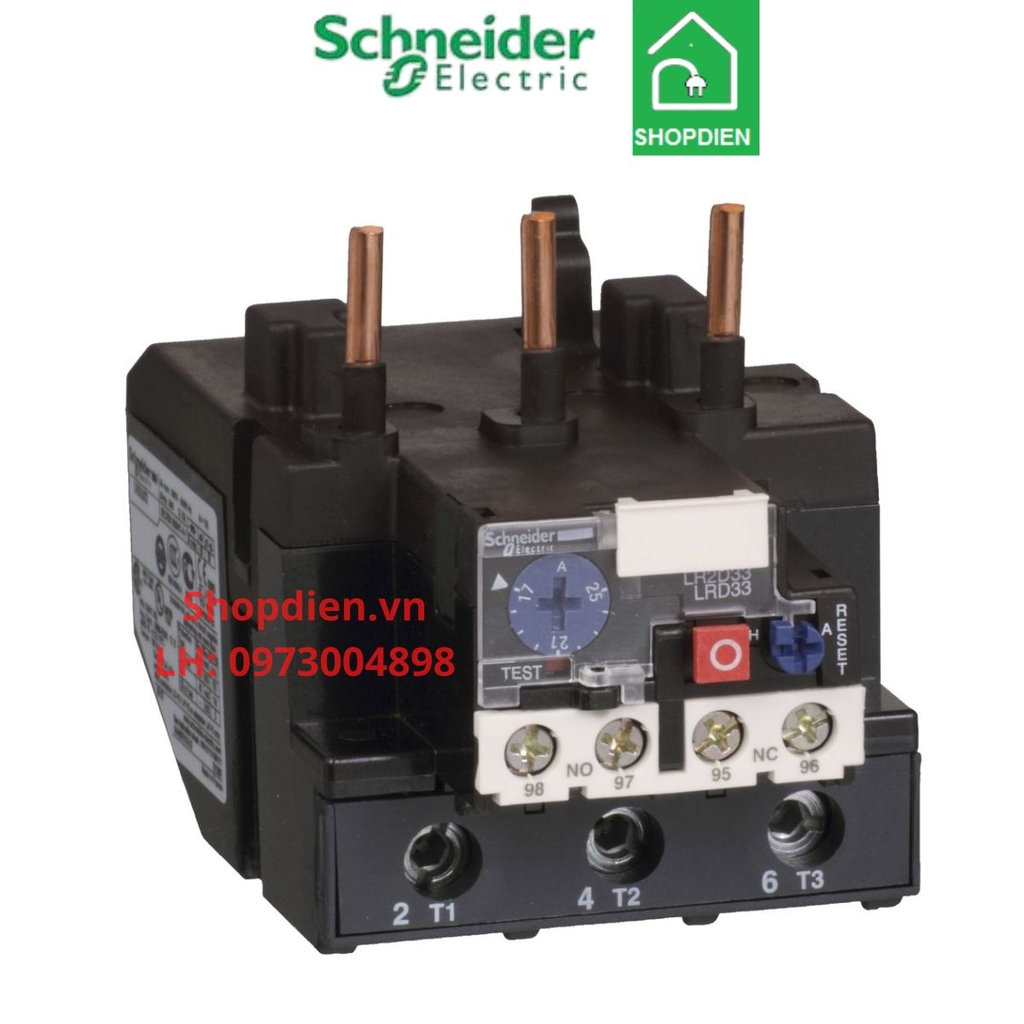 Rơle nhiệt 80-104A Tesys Deca Schneider -LRD3365