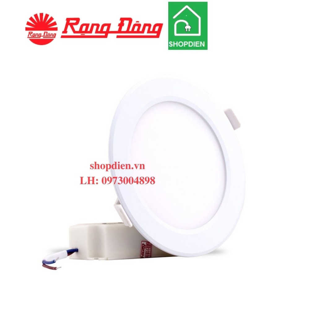 Đèn downlight panel  tròn đổi màu 7W D110 Rạng Đông-PT04 ĐM 110/7W