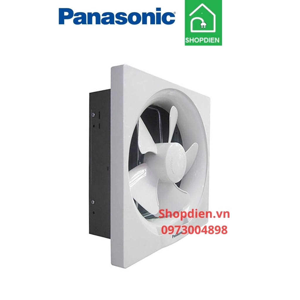 Quạt hút gắn tường 1 chiều không màng che lỗ tường 30x30mm Panasonic FV-25AU1