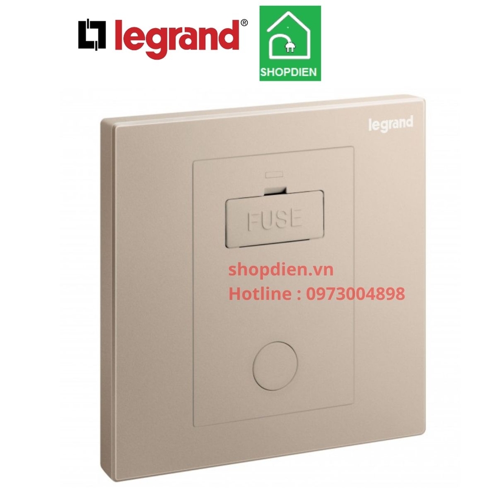 Cầu chì 13A có công tắc Galion Legrand 282451-C1 màu Rose Gold