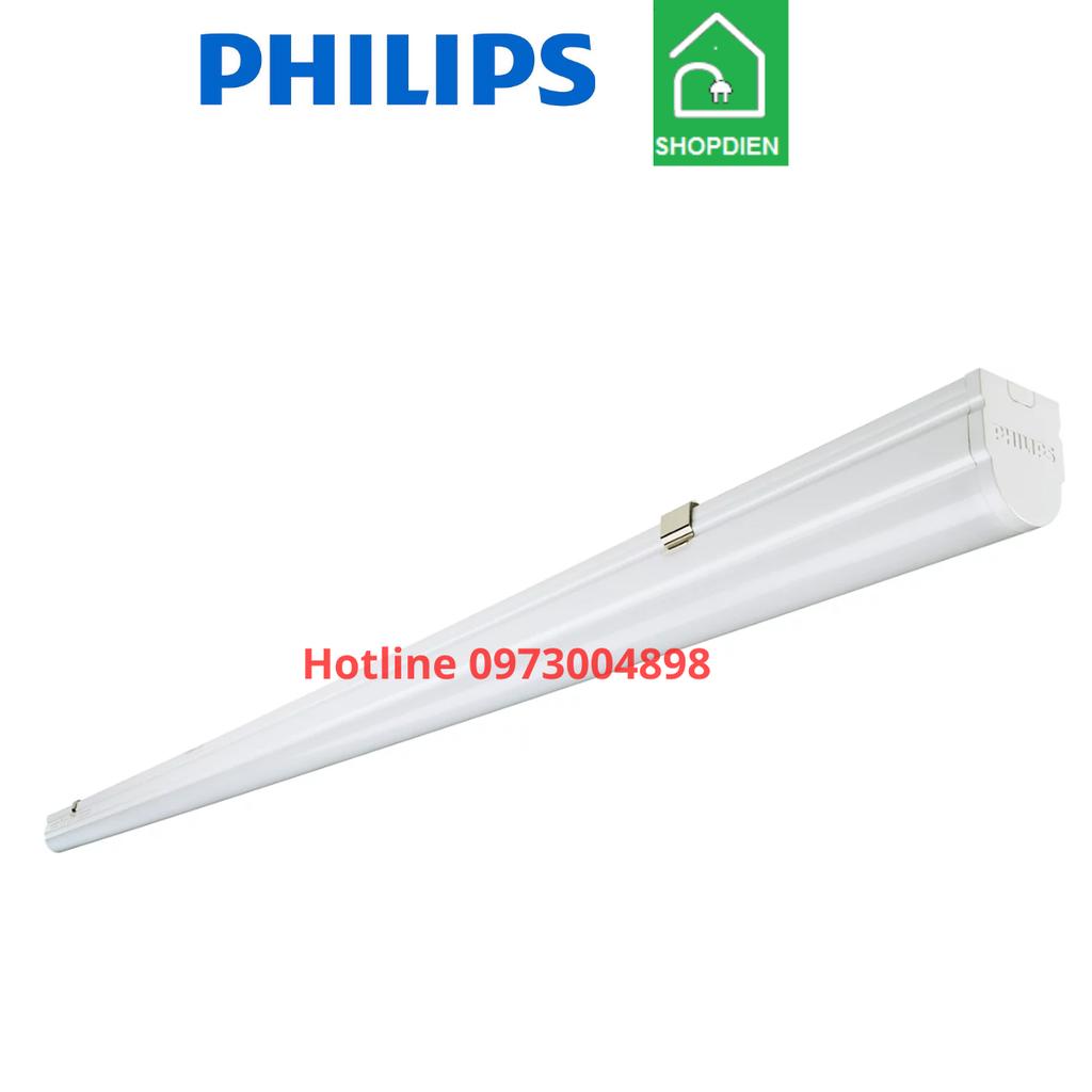 Bộ đèn tuýp LED batten T8 Philips 60cm 10W BN012C LED10 L600 G3