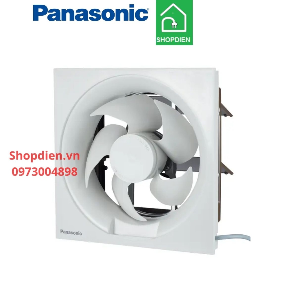 Quạt hút gắn tường 1 chiều không màng che lỗ tường 35x35mm Panasonic FV-30AU1