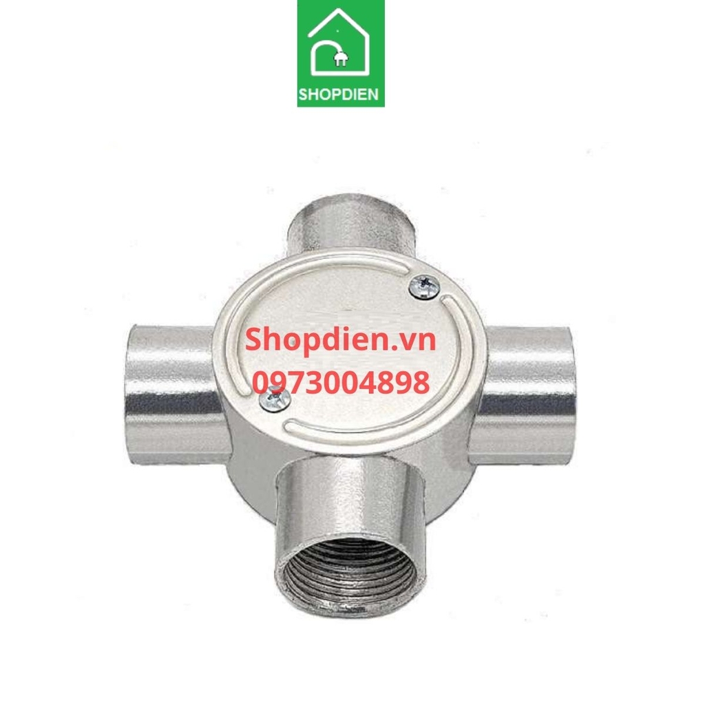Hộp chia 4 ngả cho ống thép 1