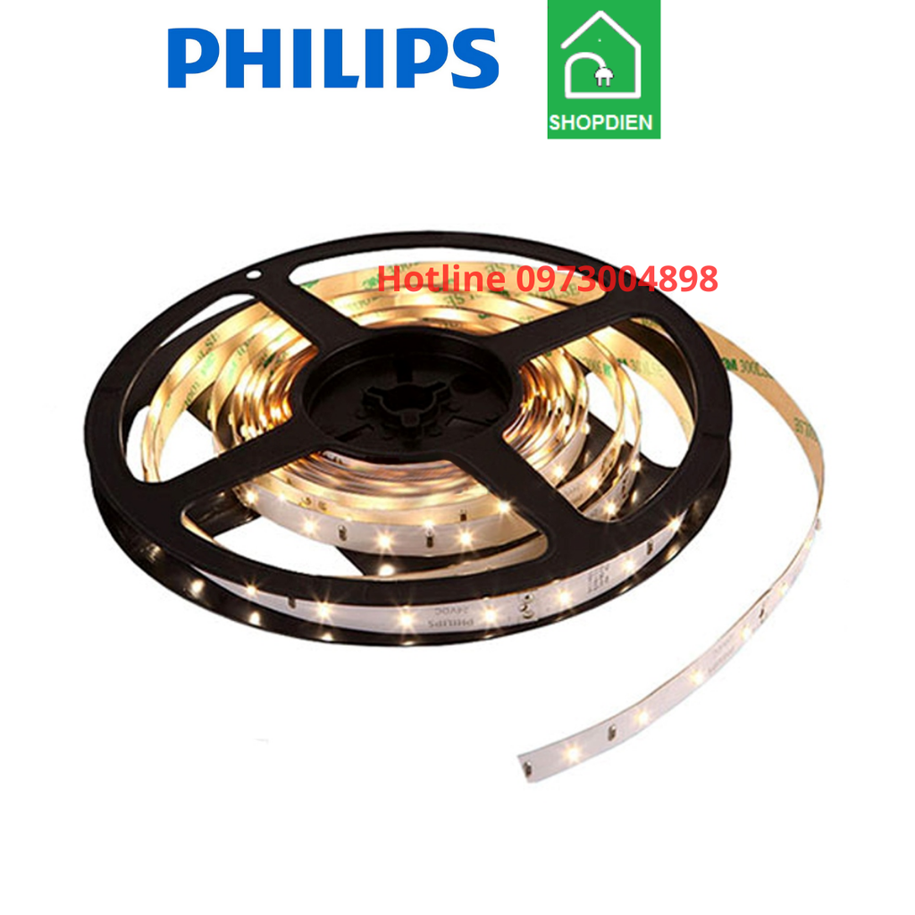 Đèn LED dây dán Philips ngoài trời chống nước LS155 G4 8.2W 5M 24VDC IP44
