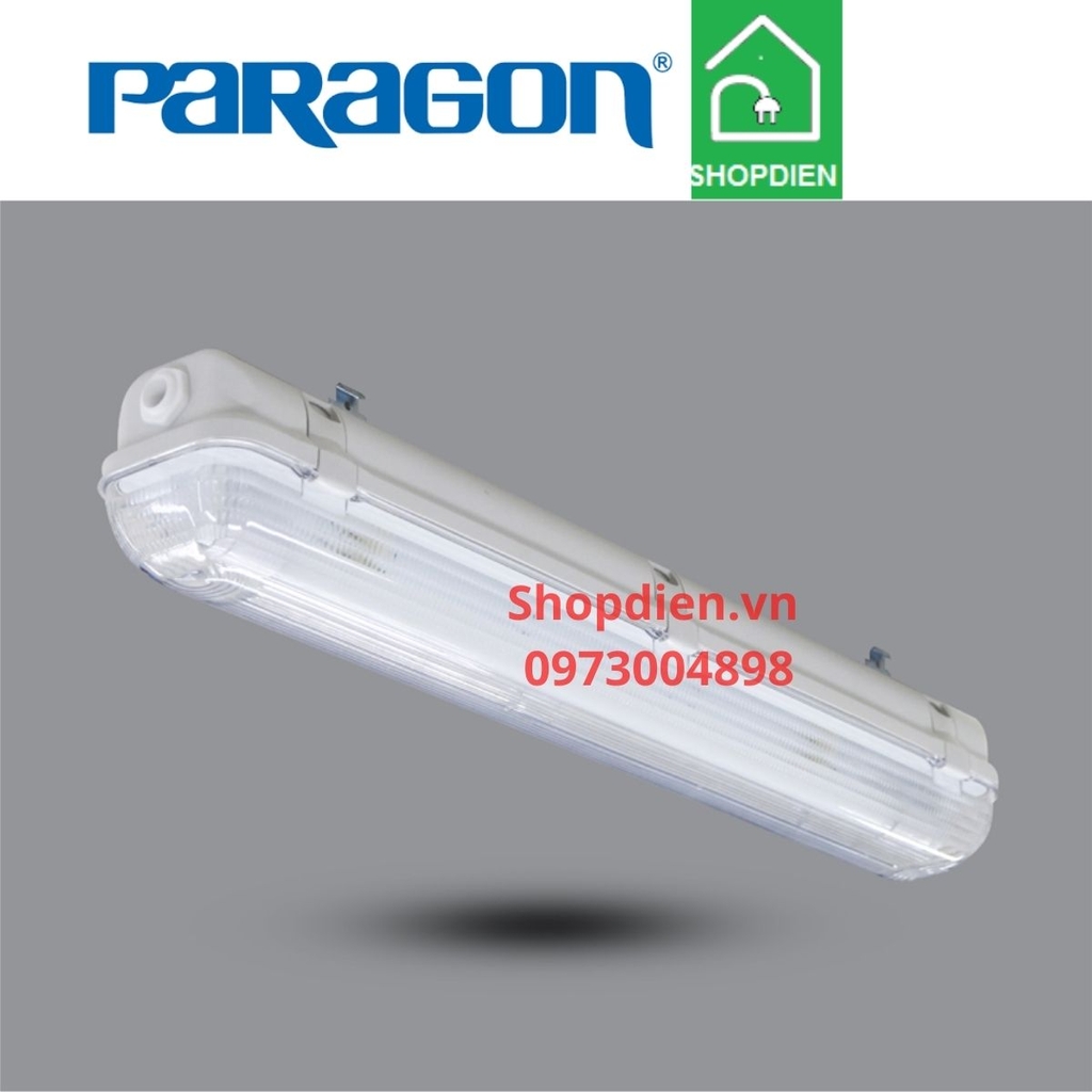 Bộ đèn chống thấm chống bụi đơn 60CM LED 1x10W Paragon-PIFH118L10