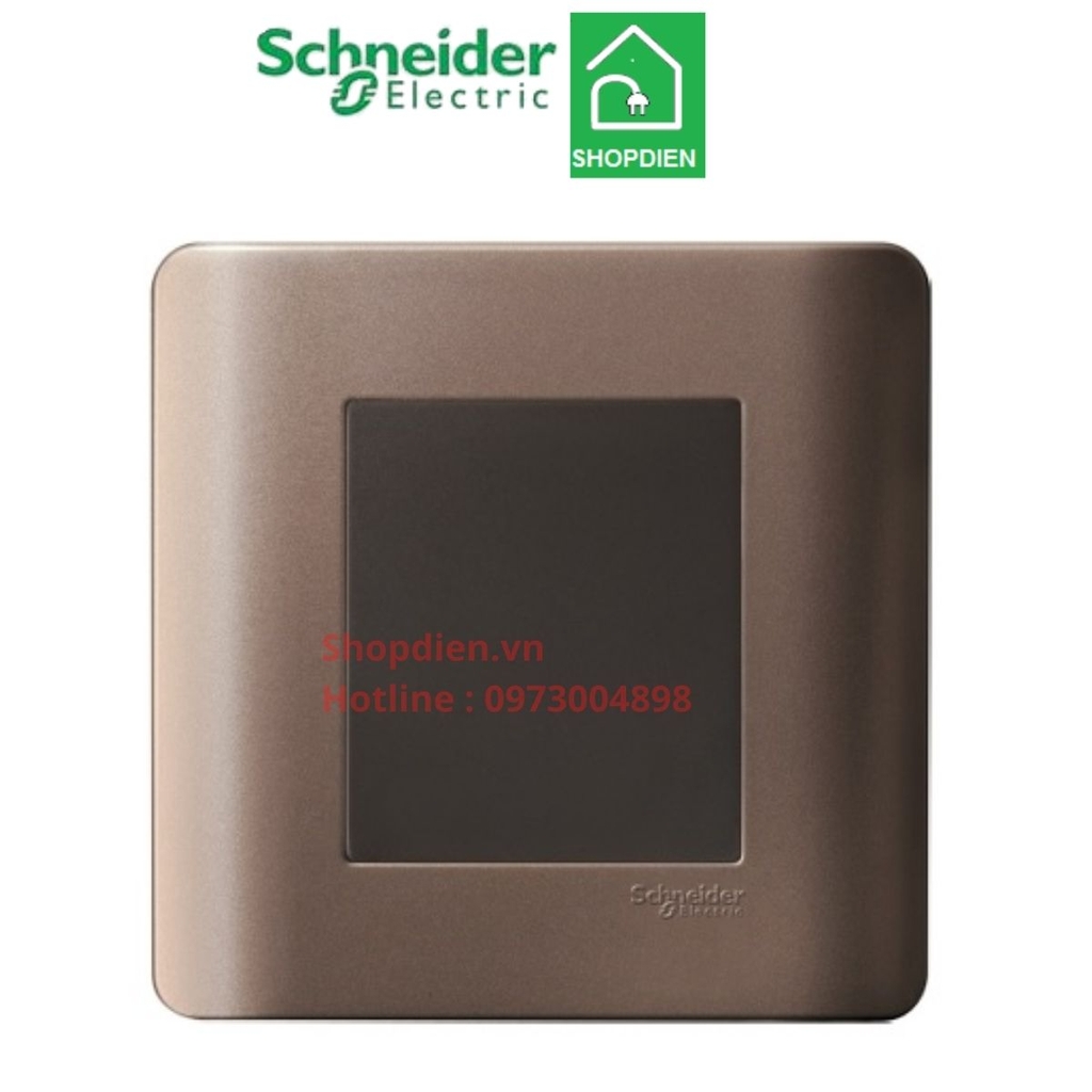 Mặt che trơn Schneider ZENCELO E8430X_G19 màu đồng