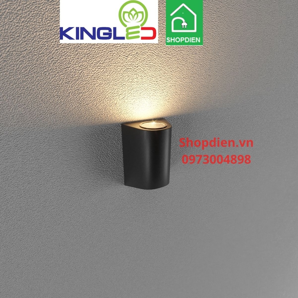 LWA0148A KINGLED Đèn gắn tường 1 đầu ngoài trời 7W