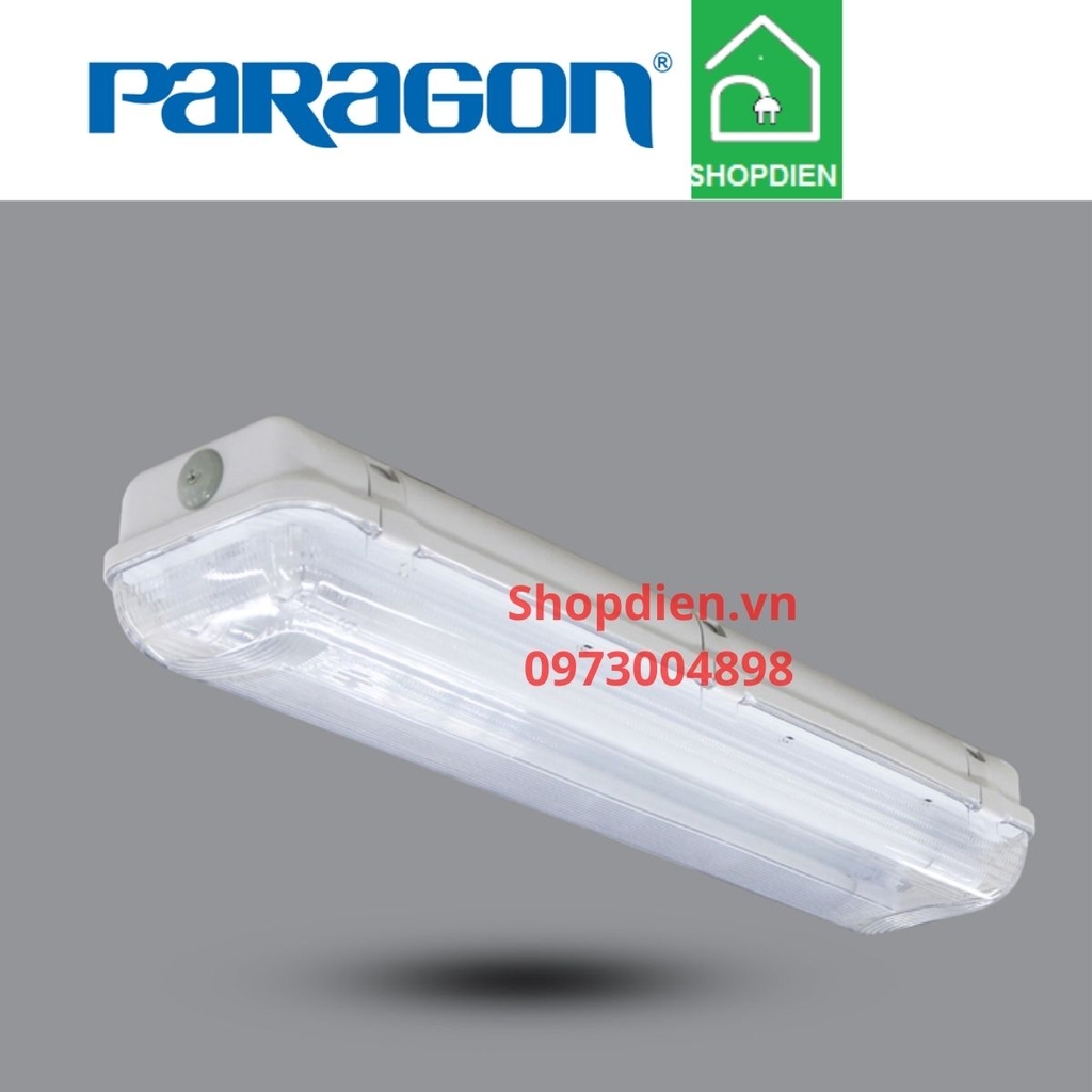 Bộ đèn chống thấm chống bụi đôi 60CM LED 2x10W Paragon-PIFH218L20