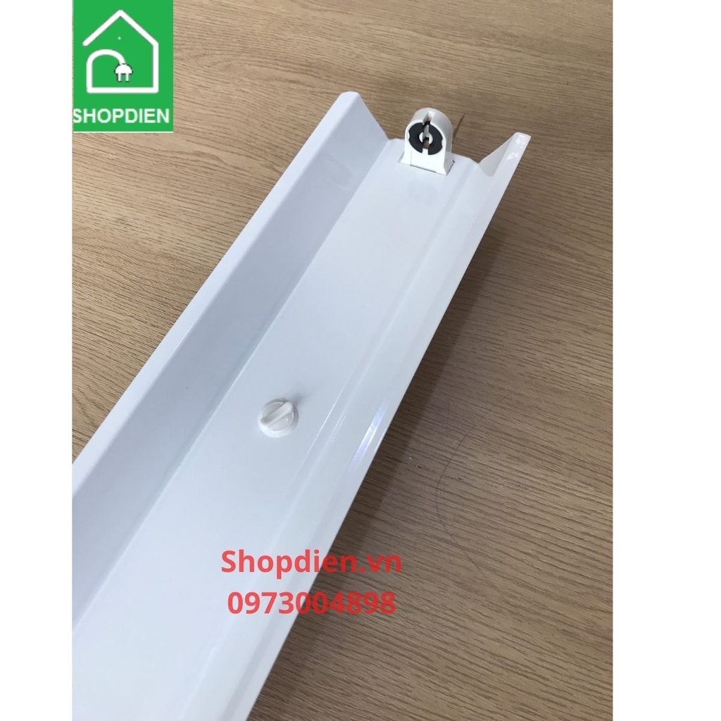 Đèn máng chóa phản quang sơn tĩnh điện đơn 1.2m 18W MĐC-1.2 18W