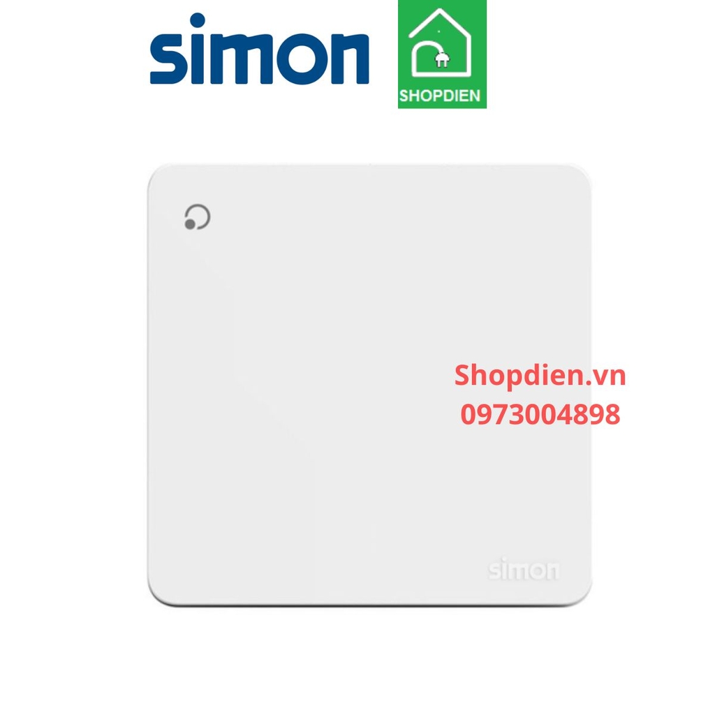571011 SIMON K3 Công tắc đơn 1 chiều màu trắng