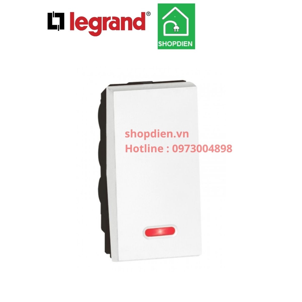 572006 Legrand Công tắc 2 chiều Arteor màu trắng- có hiển thị