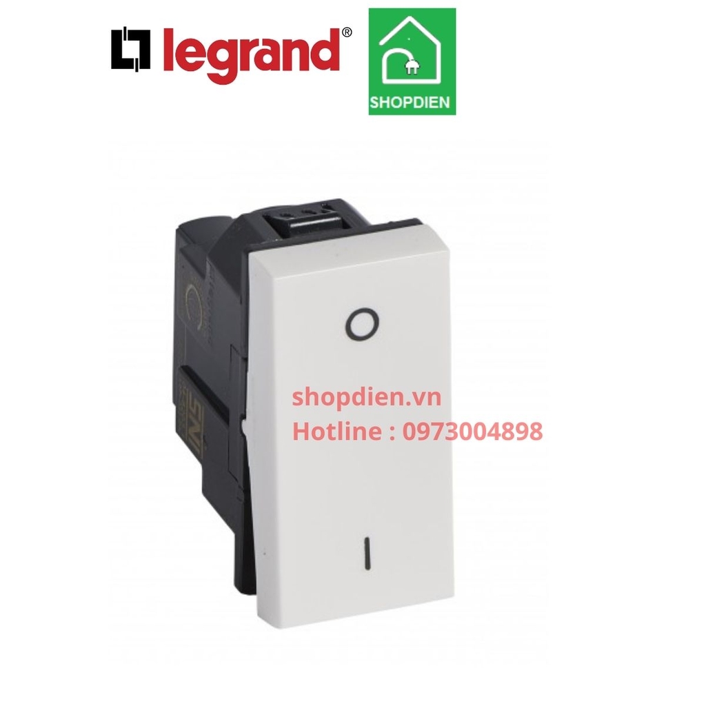 572013 Legrand  Công tắc 1 cực 20A Arteor màu trắng