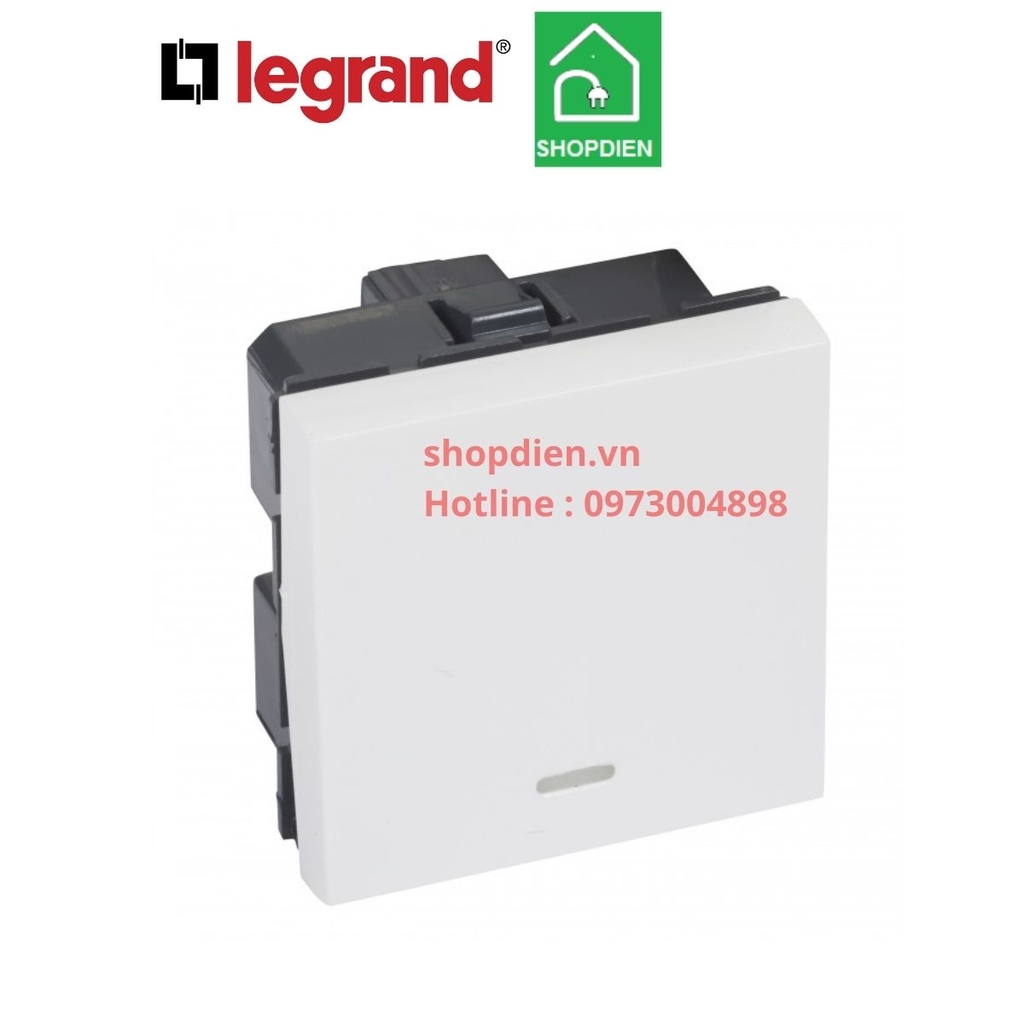 572036 Legrand Công tắc 2 chiều Arteor màu trắng - công tắc đảo chiều cầu thang size 2M