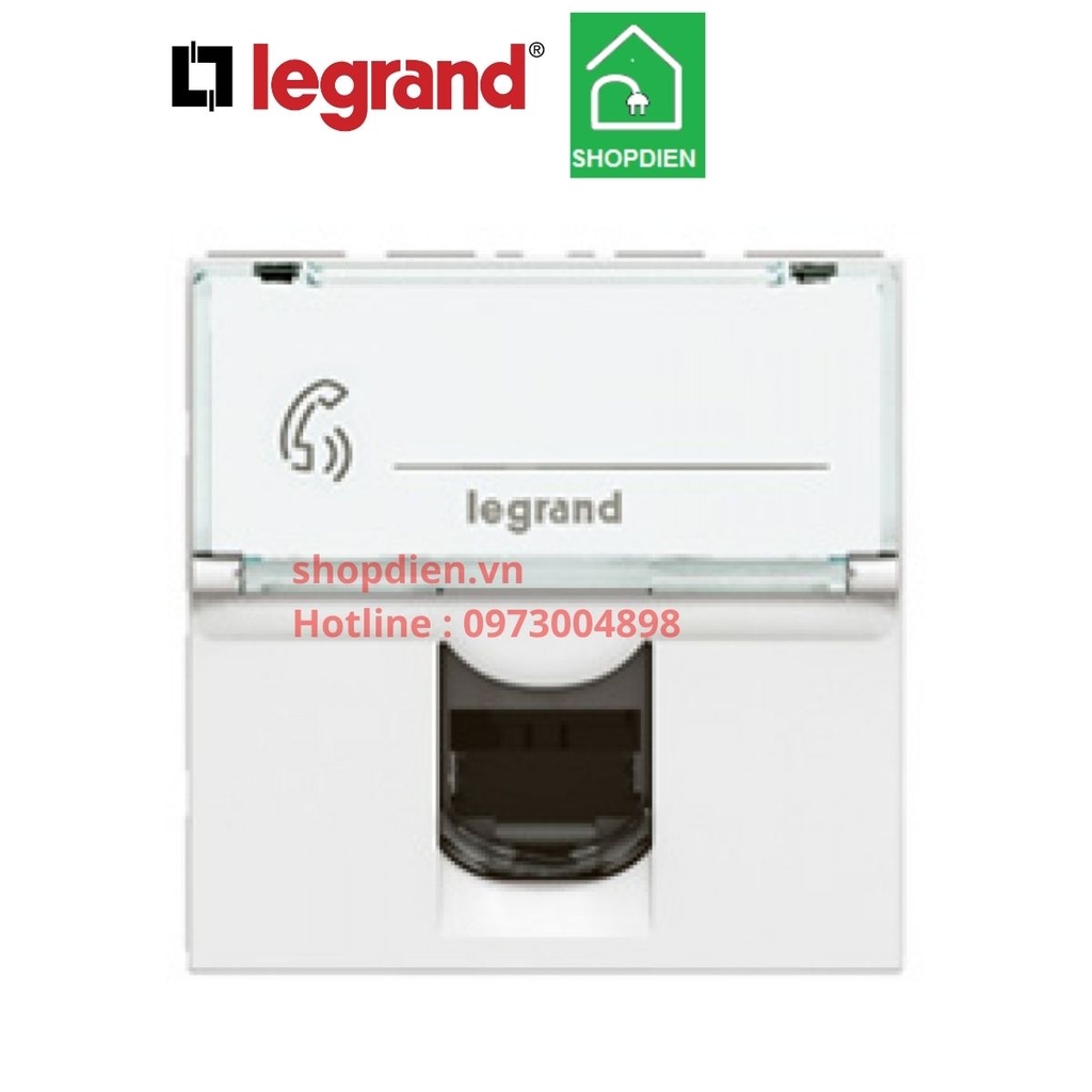 572313 Legrand Ổ cắm điện thoại RJ11 Arteor Telephone Socket