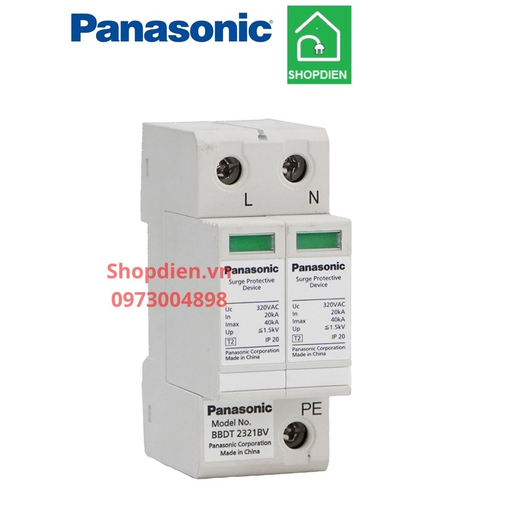 Chống sét lan truyền SPD 2P 20kA Panasonic BBDT2321BV