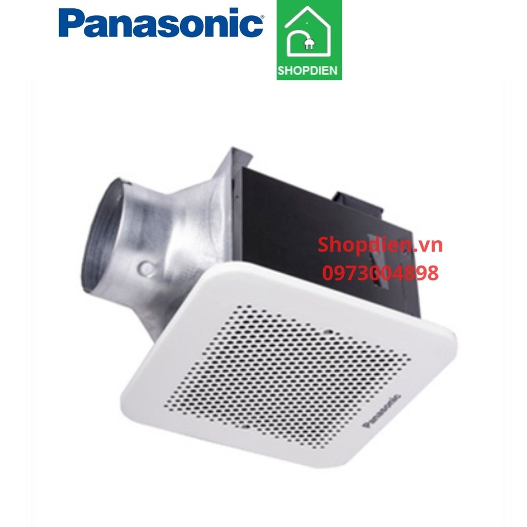 Quạt hút âm trần quạt êm, hiệu năng cao kích thước 24x24mm Panasonic FV-24CU8 / FV-24CU9