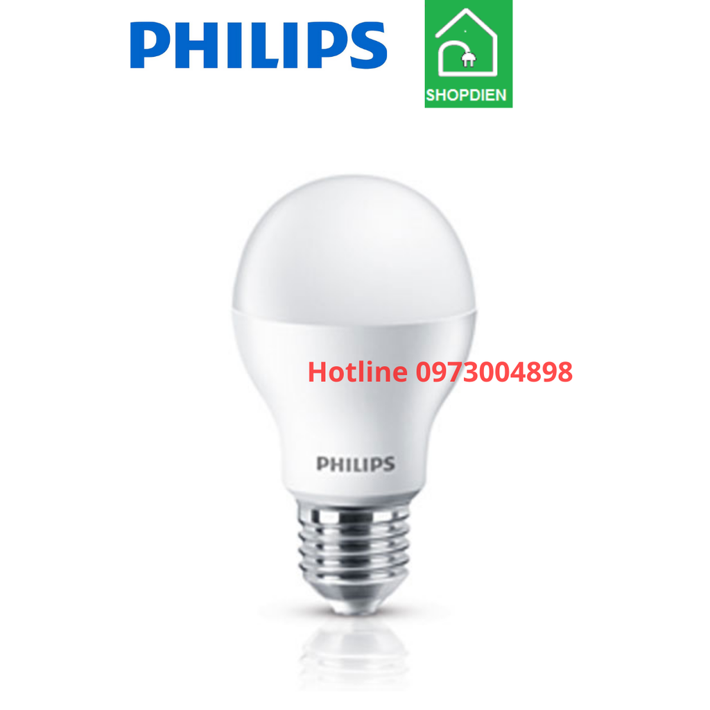 Bóng đèn tròn LEDBulb PHILIPS 13W đui xoáy E27 Essential
