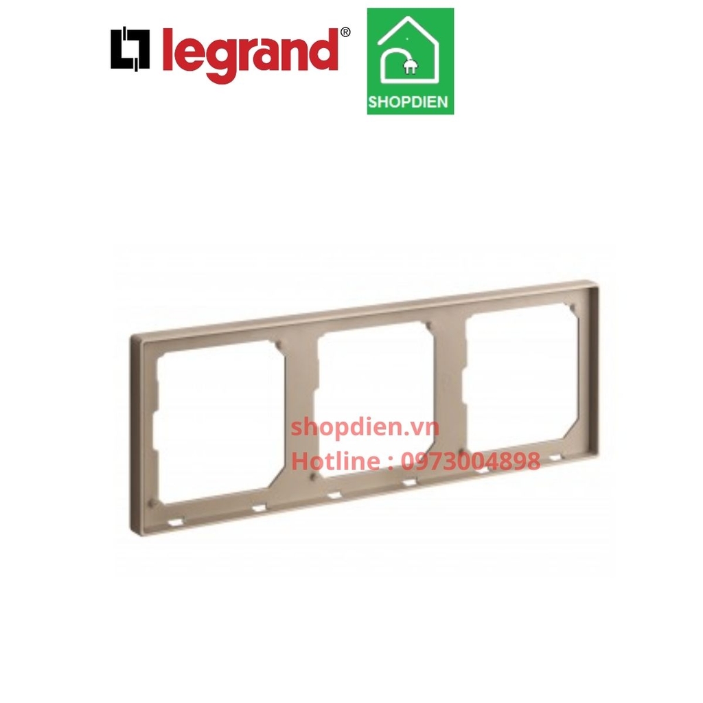 Khung ba Galion Legrand 282473-C1 màu Rose Gold
