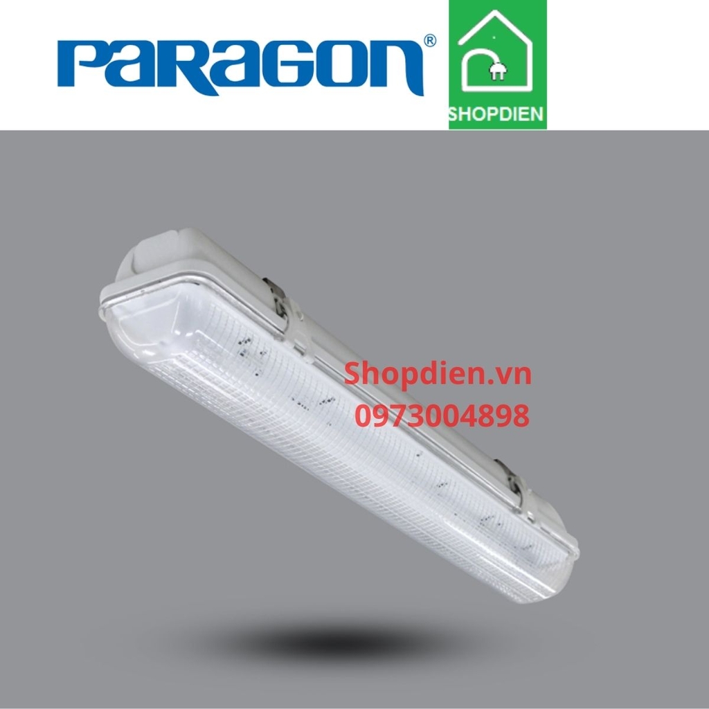 Bộ đèn chống thấm chống bụi đơn 60CM LED 1x10W Paragon-PIFI118L10