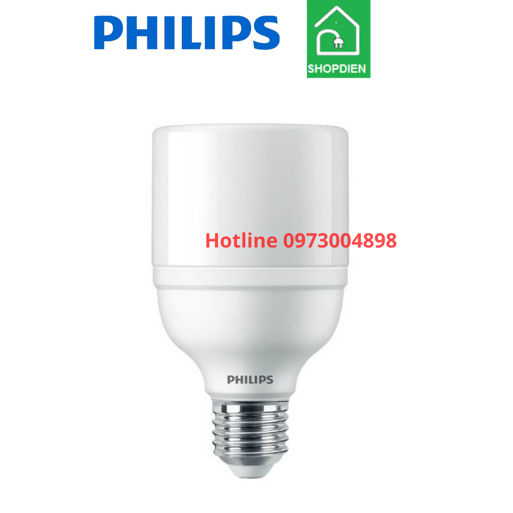 Bóng đèn LEDBulb trụ PHILIPS LED Bright 13W E27 1CT/12 APR